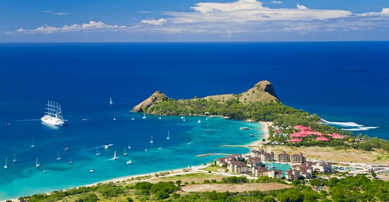 CARIBE PIGEON ISLAND SANTA LUCIA SAINTE LUCIE CRUCEROS CARIBE CROISIERES PIGEON ISLAND